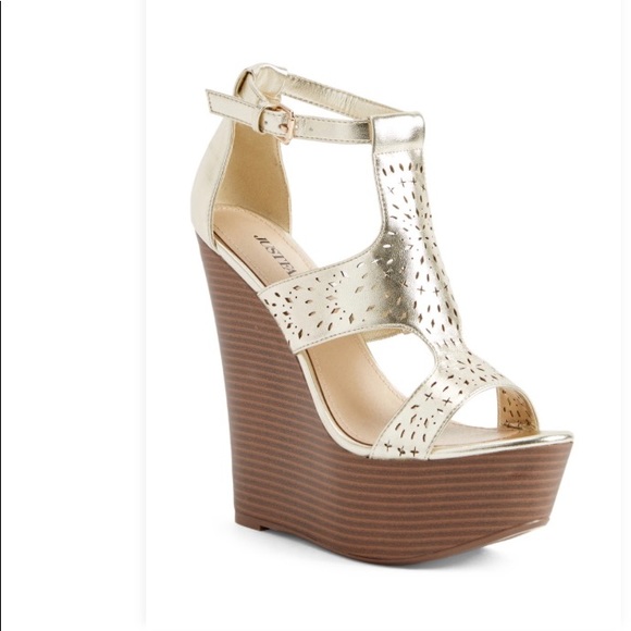 Champagne wedges 8.5 - Picture 5 of 6